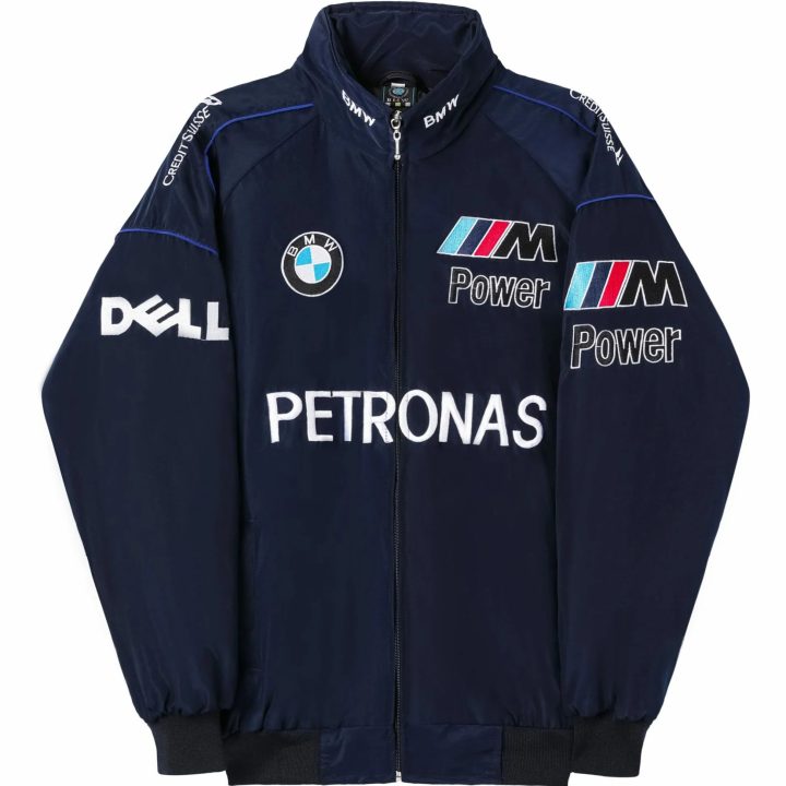 Blue BMW Vintage Racing Jacket