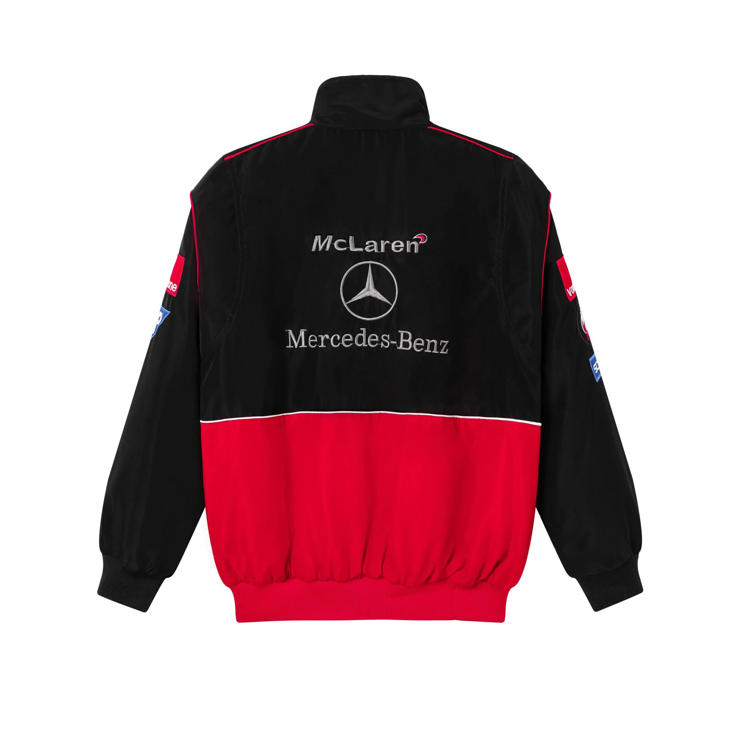 Red Mercedes Vintage Racing Jacket - Image 3
