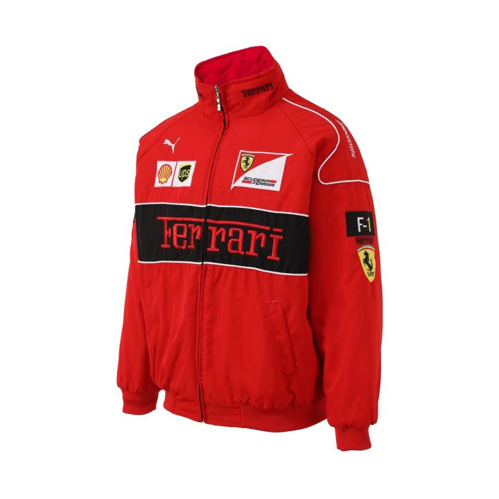 Alternative view of Red Ferrari Vintage Racing Jacket