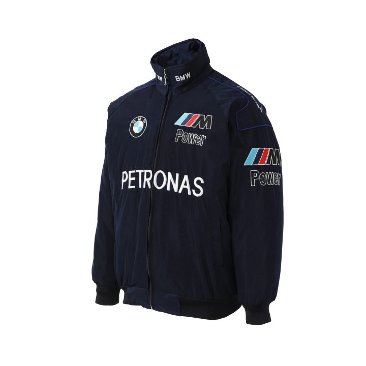 Alternative view of Blue BMW Vintage Racing Jacket