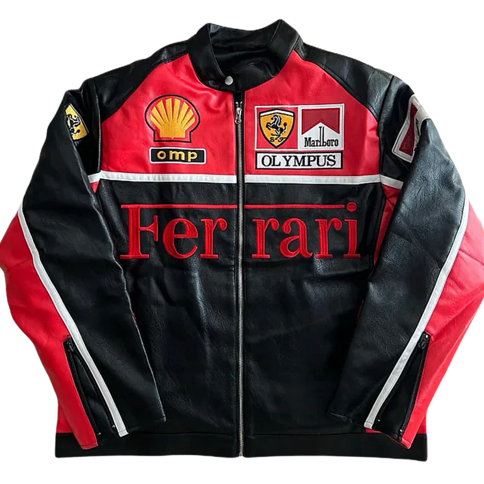 Olympus Ferrari Leather Racing Jacket