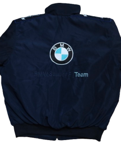 Alternative view of White BMW Vintage Racing Jacket